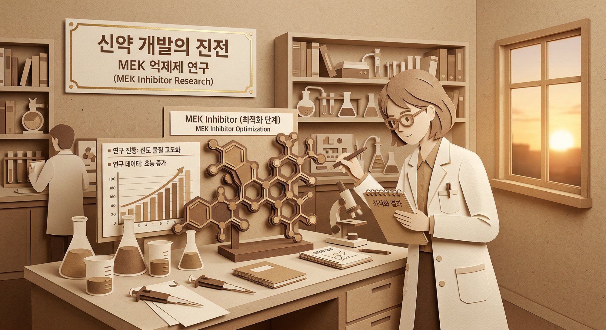 신약 개발의 진전 — MEK 억제제 연구